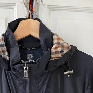 Aquascutum Light Field Jacket -NAVY- Size: Mens Small